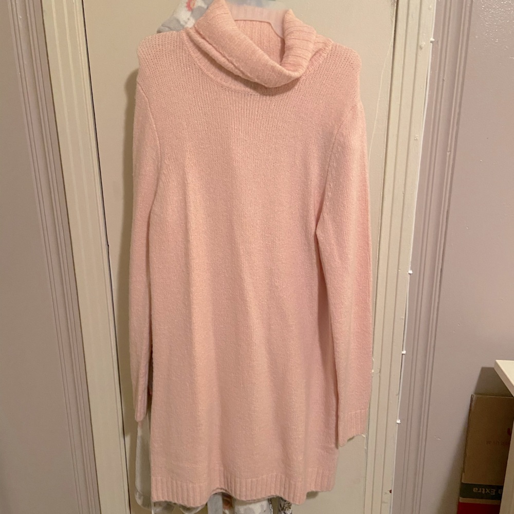 *Sold* Forever 21 Blush Pink Sweater Dress